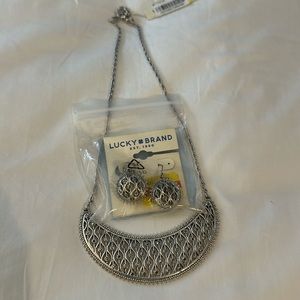 Lucky Brand Necklace and Earrings Set
